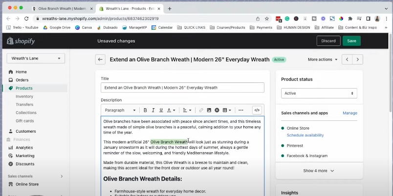 Product Page Optimization